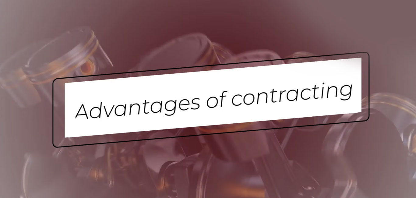 Advantages of contracting