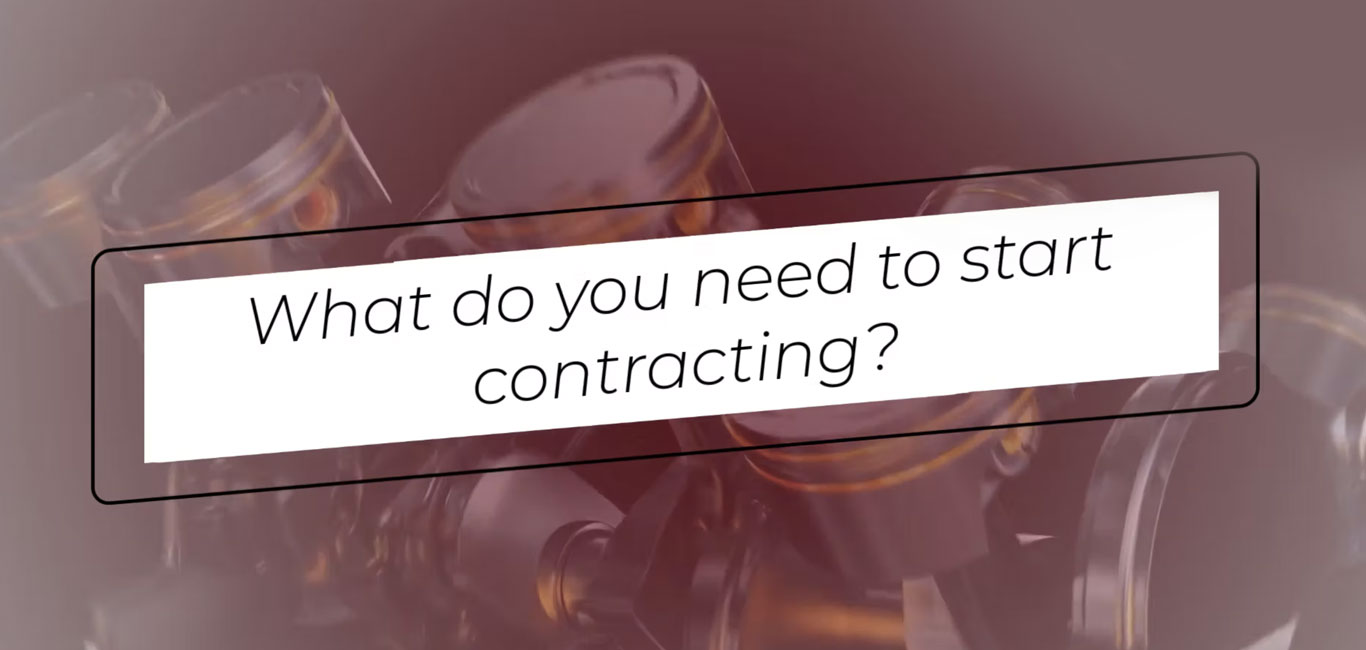 What do you need to start contracting?