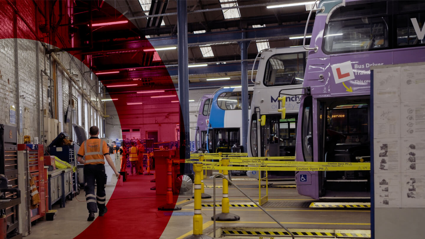 Testimonial background - workshop